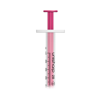 Unisharp 1ml Fixed 28G Mint x 100 - 