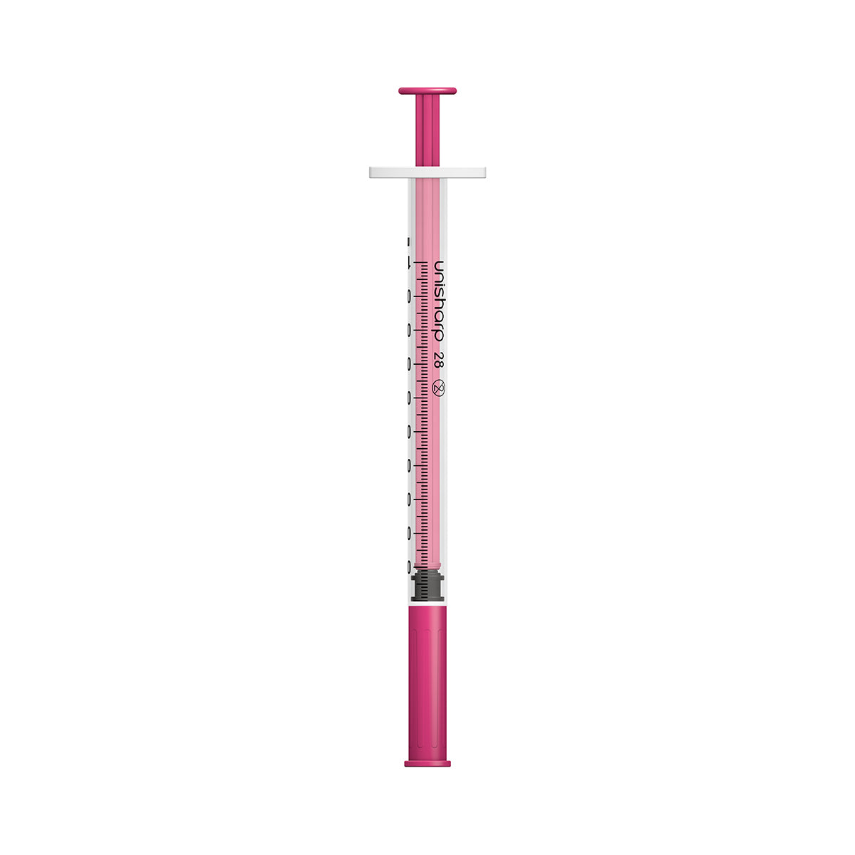 Unisharp 1ml Fixed 28G Mint x 100 - 