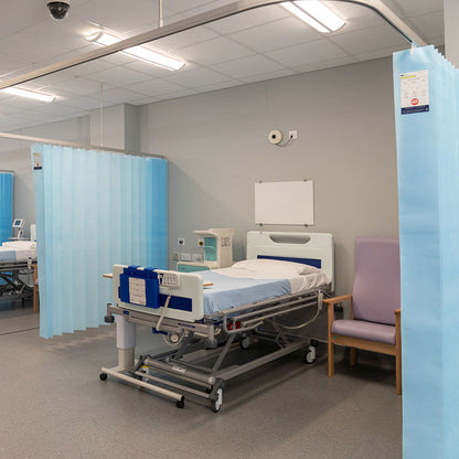 Marlux 7.2M x 1.95M Uni-Glide Anti-Bac Curtains - 