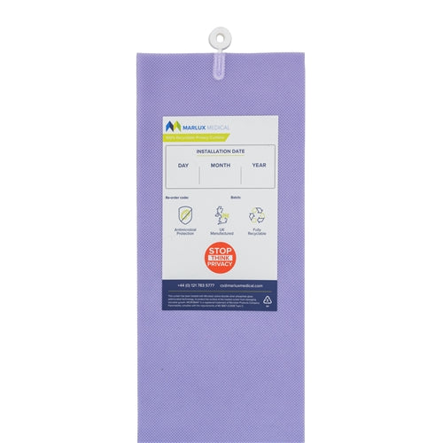 Marlux Medical Antimicrobial Treated Cubicle Curtain 7200mm x 1950mm - Eyelet - Case of 8