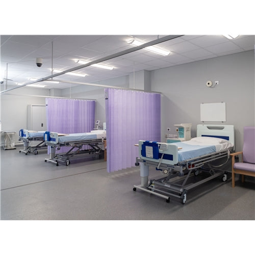 Marlux Medical Antimicrobial Treated Cubicle Curtain 7200mm x 1950mm - Eyelet - Case of 8