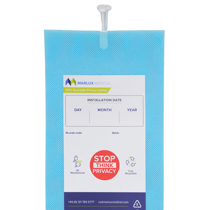 Marlux 7.2M x 1.95M Uni-Glide Anti-Bac Curtains - 