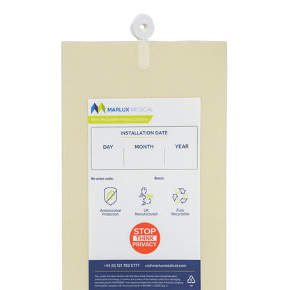 Marlux™ 4.2M x 1.95M Universal Anti-Bac Curtains - Single - 