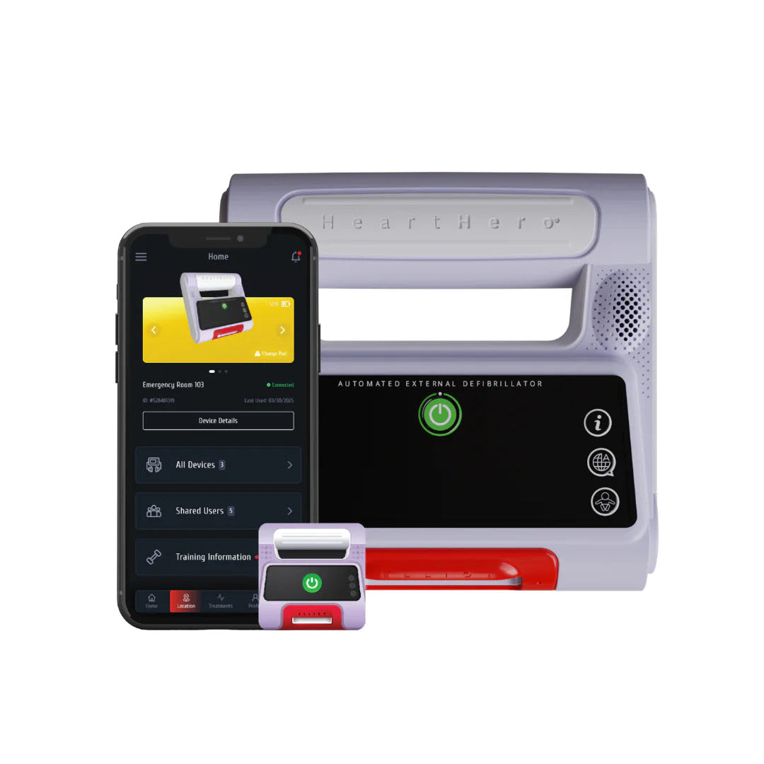 Heart Hero Elliot Automated External Defibrillator - 