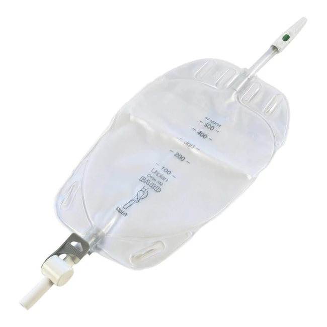 Bardia Uriplan Leg Bag 500ml  - Pack of 10 - 