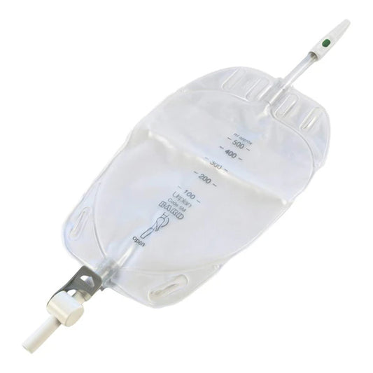 Bardia Uriplan Leg Bag 500ml  - Pack of 10 - 