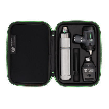 Welch Allyn MacroView Otoscope Battery Vet Set & Case