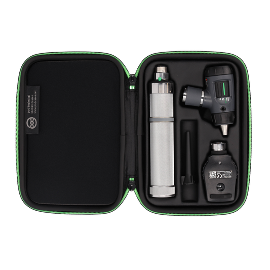Welch Allyn MacroView Otoscope Battery Vet Set & Case - 
