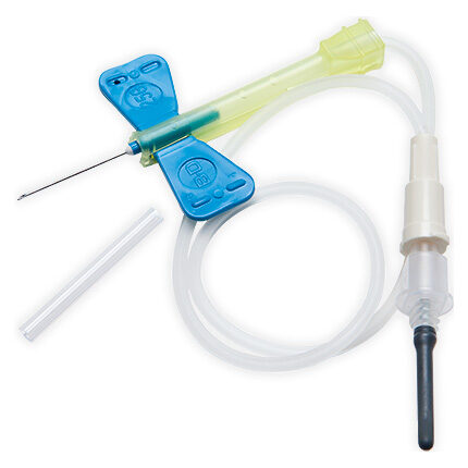 BD Safety-Lok Blood Set 23G x 0.75 Luer Adaptor 12 Tubing x 50