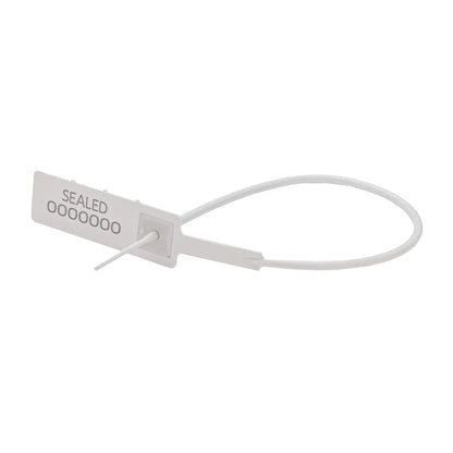 VersaPull Numbered Metal Jaw Plastic Security Seal - 2mm x 415mm - 