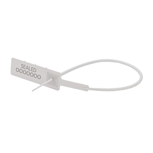 VersaPull Numbered Metal Jaw Plastic Security Seal - 2mm x 415mm - 