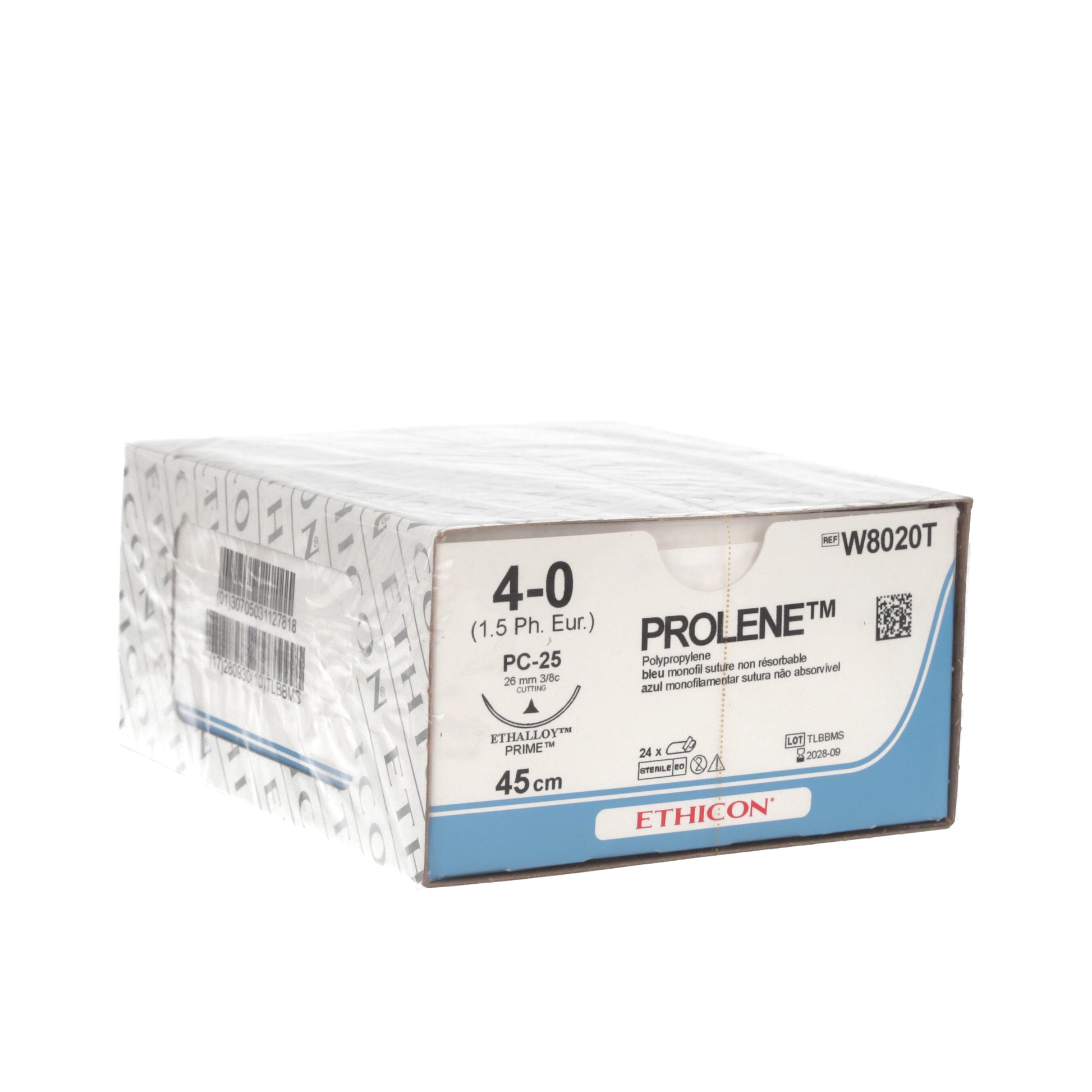 Prolene Suture Cutting Needle: 26mm 45cm Blue 4-0 1.5 Single – Medisave UK