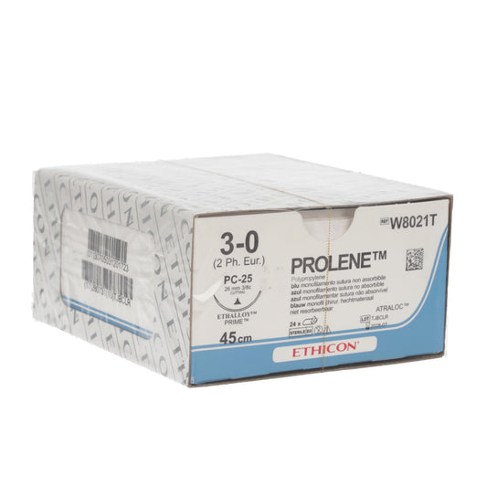 Prolene Suture Cutting P Needle: 26mm 45cm Blue 3-0 2 Single - Ethicon