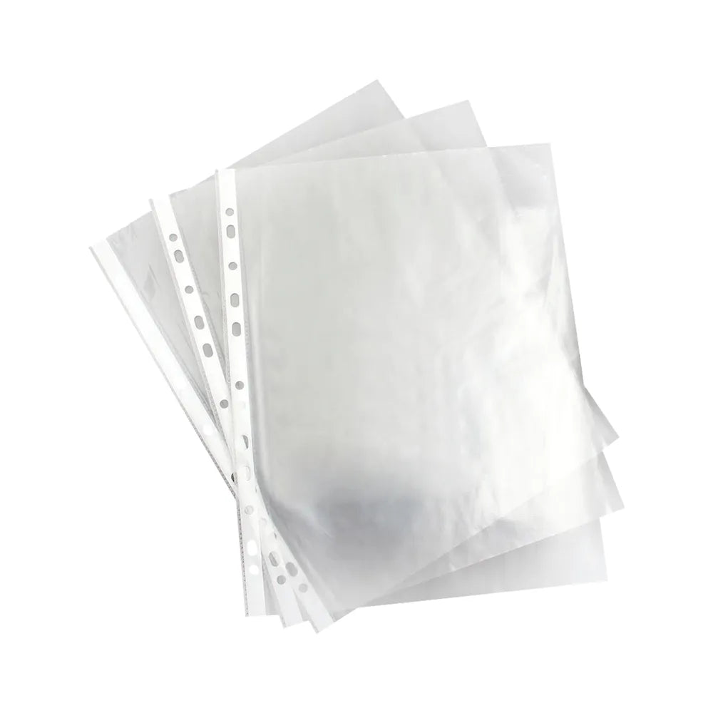 A4 Punched Clear Pocket - 35 Micron - Pack of 100