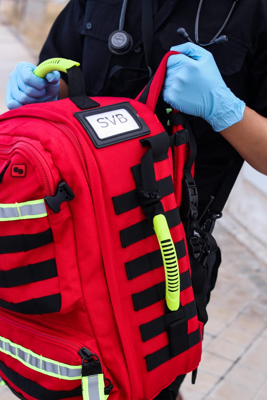 Elite Paramedic Rescue Backpack - Red – Medisave UK