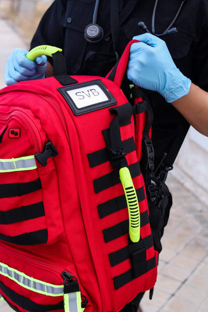 Elite Paramedic Rescue Backpack - Red - 