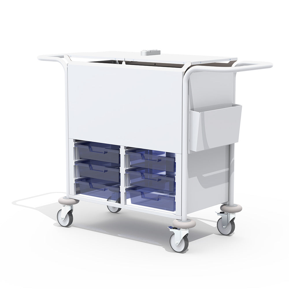 Case Notes Trolley with Drawers - Shuttleworth