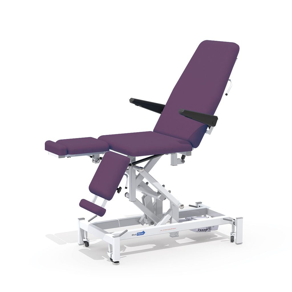Medi-Plinth Non-Tilting Podiatry Chair - Electric - 