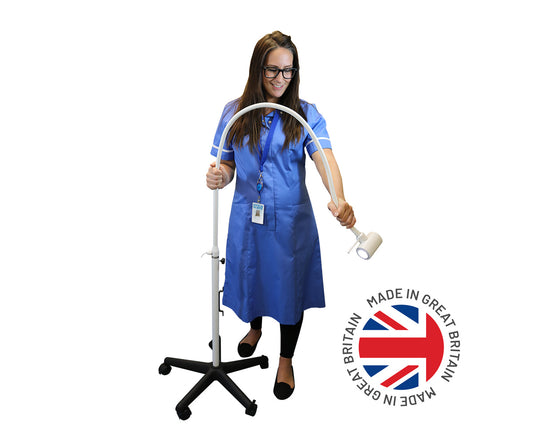 DARAY LED mobile examination light with flexible arm