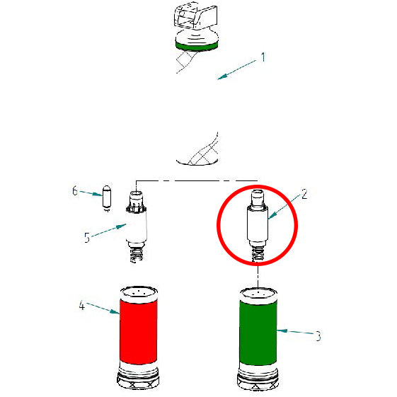 LED INS.F.SHORT F.O.LA.RECHARGEABLE HANDLE - 