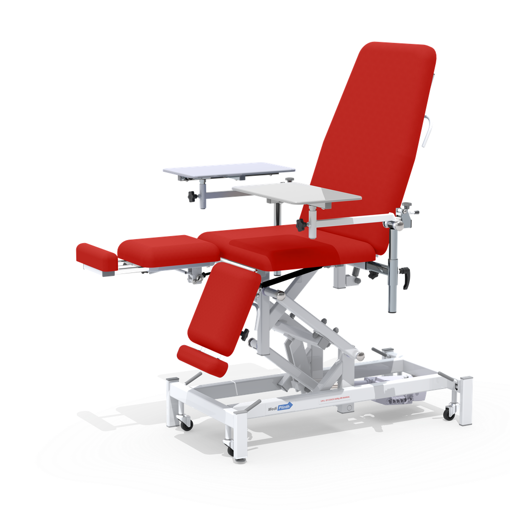 Medi-Plinth Treatment/Plaster Chair - Split Leg - Hydraulic - 