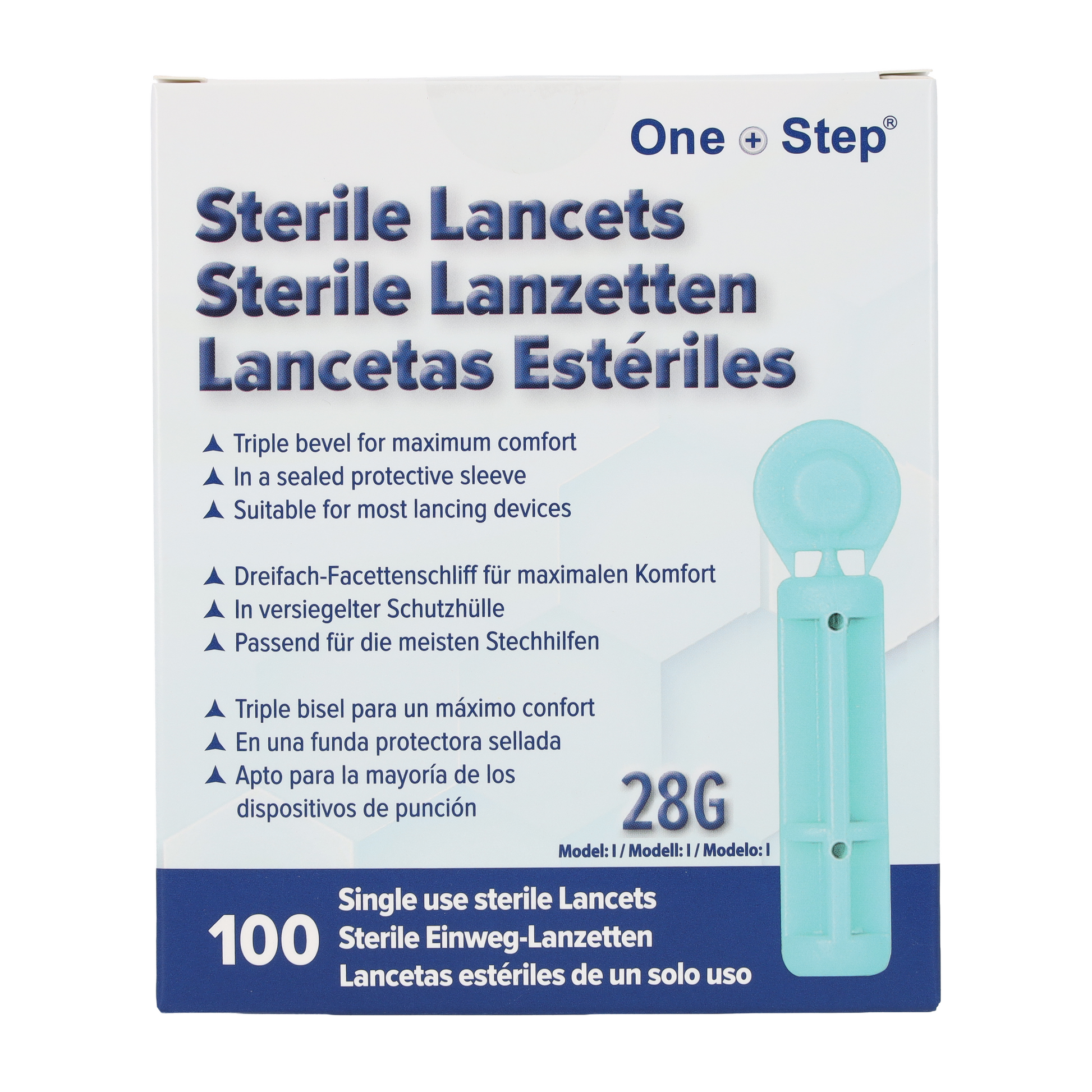 Glucometer Lancets x 100 - Glucose in Blood Meter - 