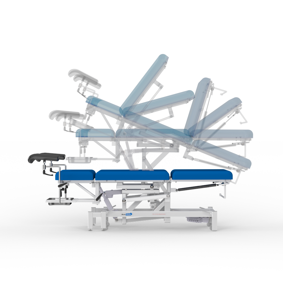 Medi-Plinth Ultra Gynaecology Plinth with Troughs - 