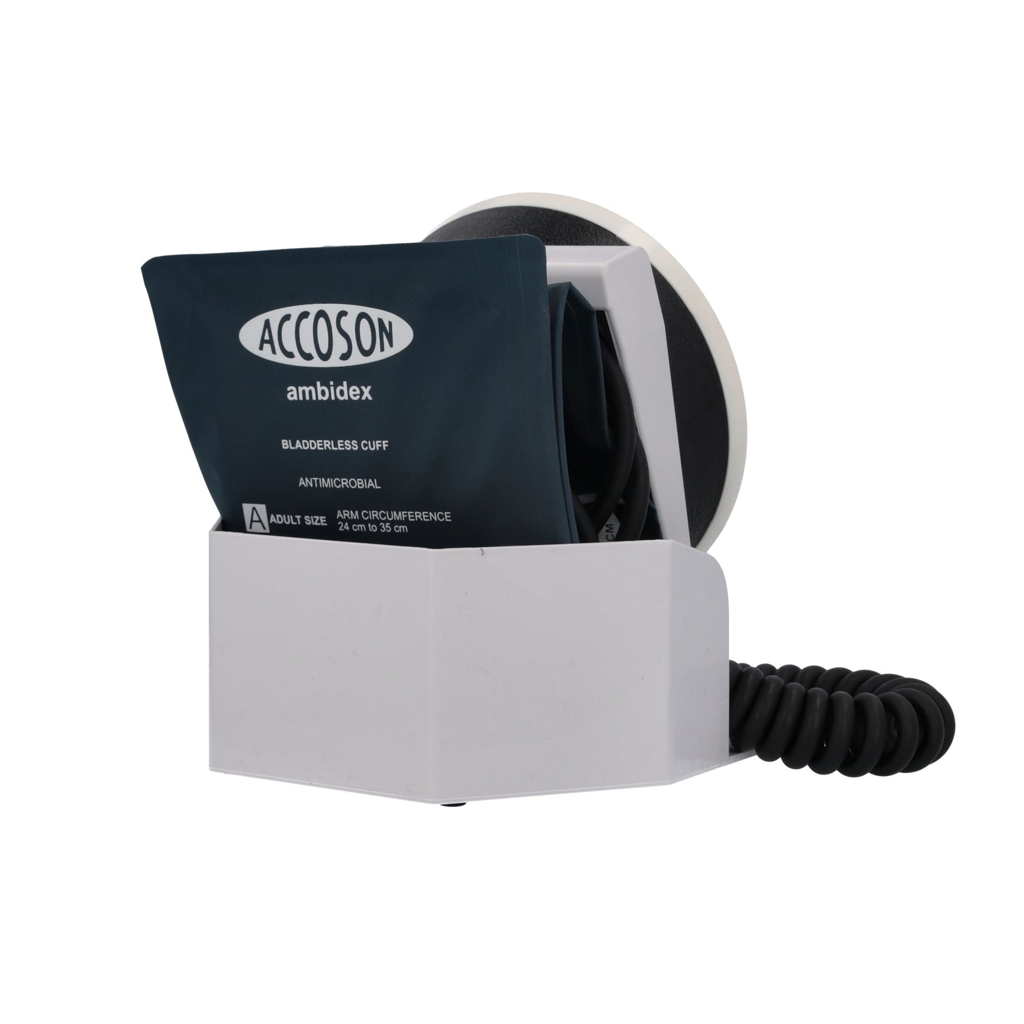 Accoson 6 Inch Aneroid Sphygmomanometer - Desk Model - Ambidex Cuff - Accoson
