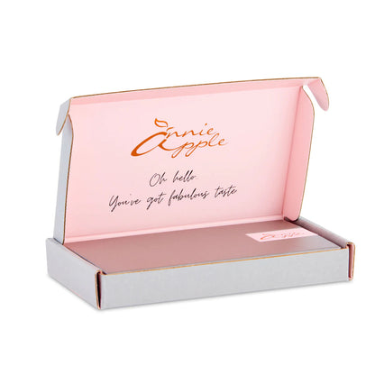 Annie Apple Nurses Fob Watch - Eunoia - Rose Gold/Silver/Pink - Leather - 28mm