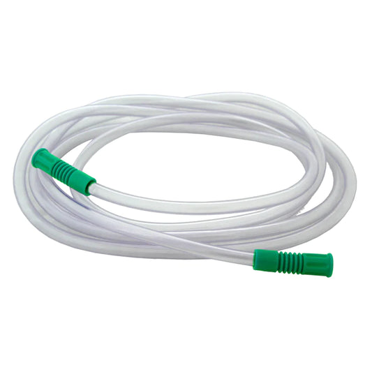 Sterile Disposable Patient Suction Tubing (2m Length, 6mm ID) C/W Yankauer