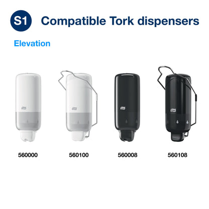 Tork Moisturising Salubrin Hand Sanitiser Gel Refill S1, EN1500 & EN14476, 6 x 1000ml, 910103