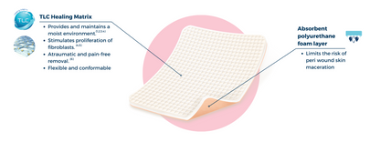 Urgotul Absorb 10cm x 10cm - Pack of 10