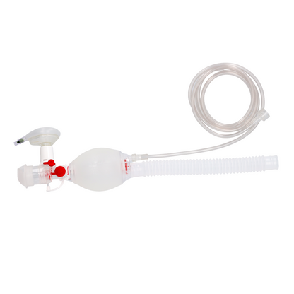 Ambu SPUR II Infant, with pressure limiting valve, patient valve, O2 tube reservoir and disposable face mask size 0 - 