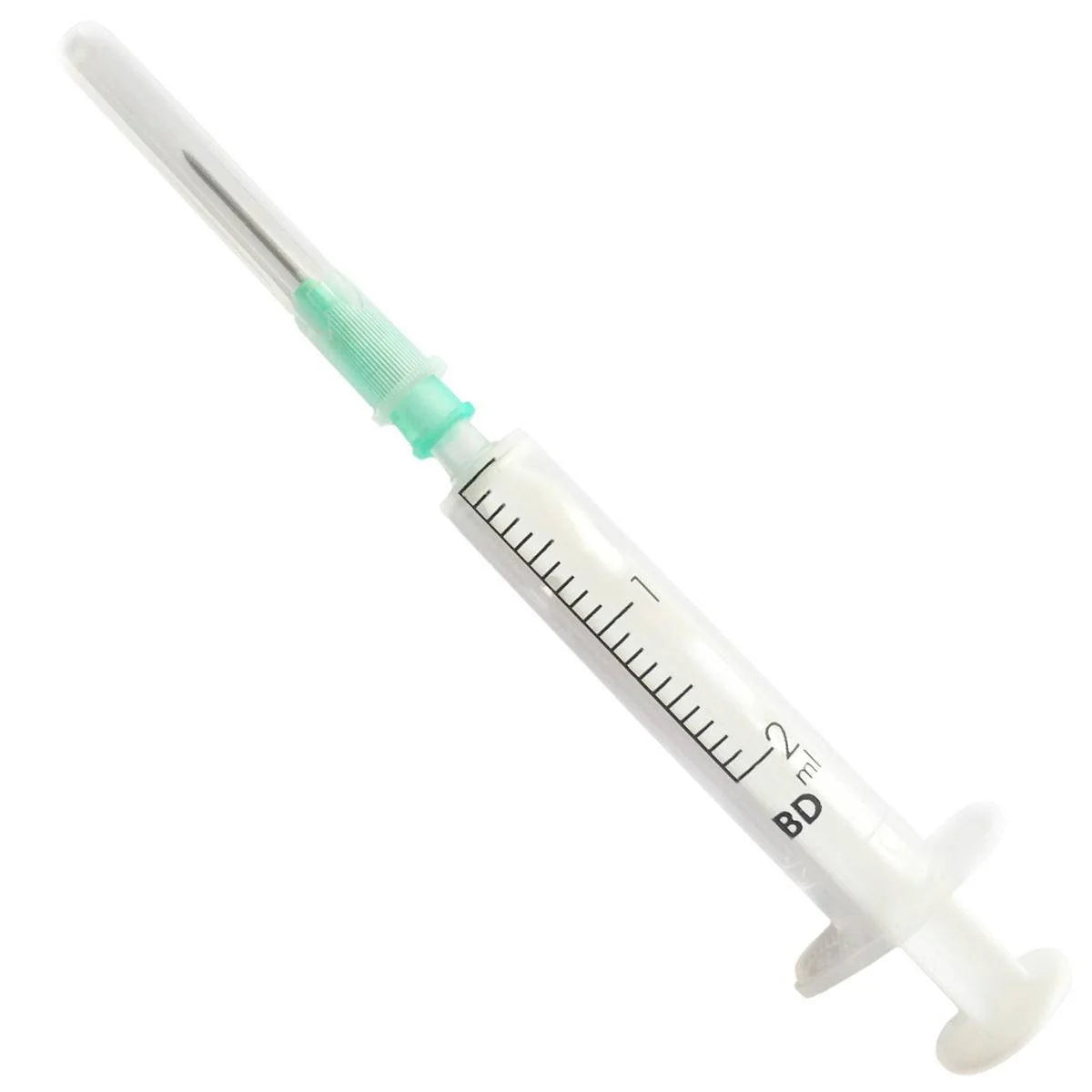 BD 2ml Discardit Luer Slip Syringe and Needle 21G x 5/8" - Box of 100