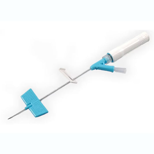 BD® Saf-T-Intima™ Safety System Dual Port 22G x 0.75" (19 mm) Blue - Box of 25