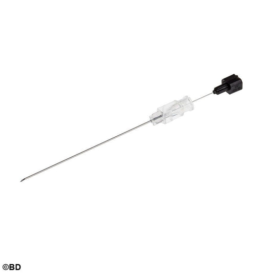 BD® Quincke Spinal Needle - 22g, 2.5" - Black - Box of 25 - 