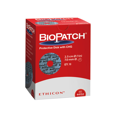 Biopatch Protective Disk 1” ø (Centre Hole 7mm)  x Pack of 40 - 