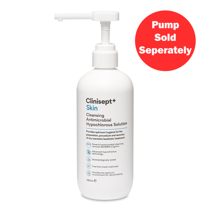 Clinisept+ Skin Cleansing Antimicrobial Hypochlorous Solution - 490ml