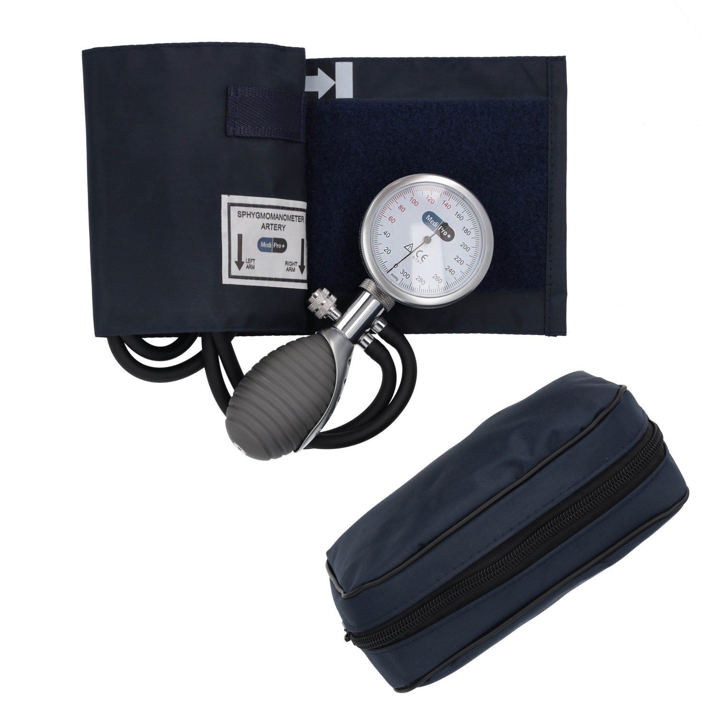 MediPro Aneroid 2 Tubes Sphygmomanometer - MediPro