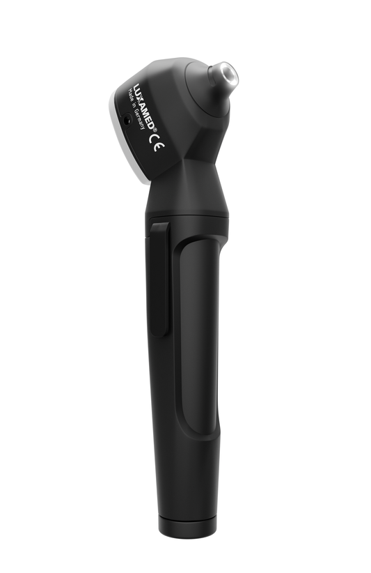LuxaScope Auris LED 2.5V Otoscope BLACK EDITION including LED Penlight - 