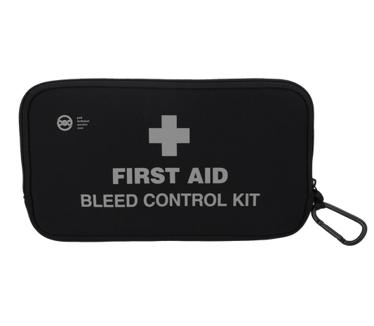 Catastrophic Bleed Kit Empty Pouch - TACTICAL BLACK