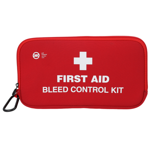 Catastrophic Bleed Kit Empty Pouch - RED - 