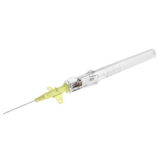 BD® Insyte-W™ Winged IV Catheter 24G x 0.75" (19 mm) Yellow - Box of 50