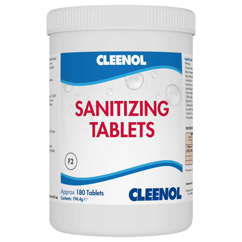 Sanitizing Tablets Pack of 180 Medisave UK