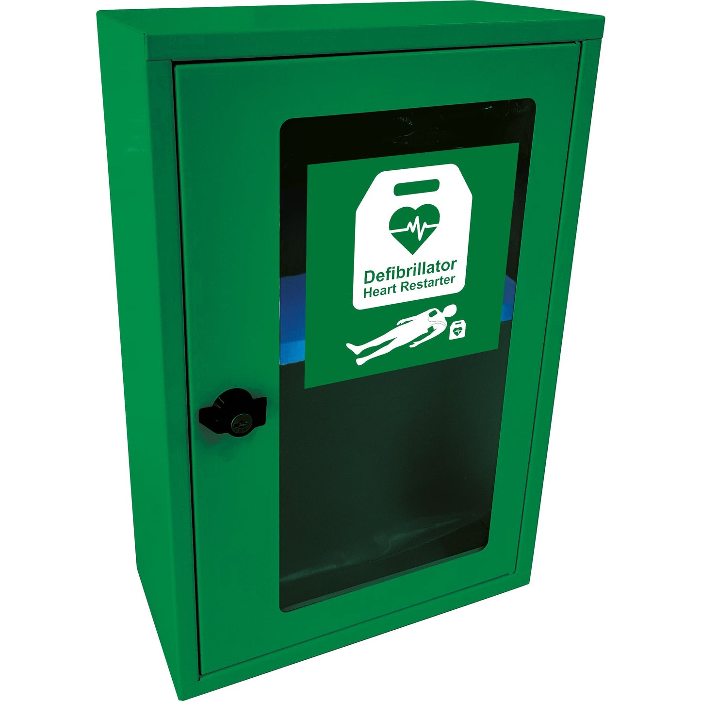 AED Defib Cabinet with Thumb Lock, Empty - Safety First Aid