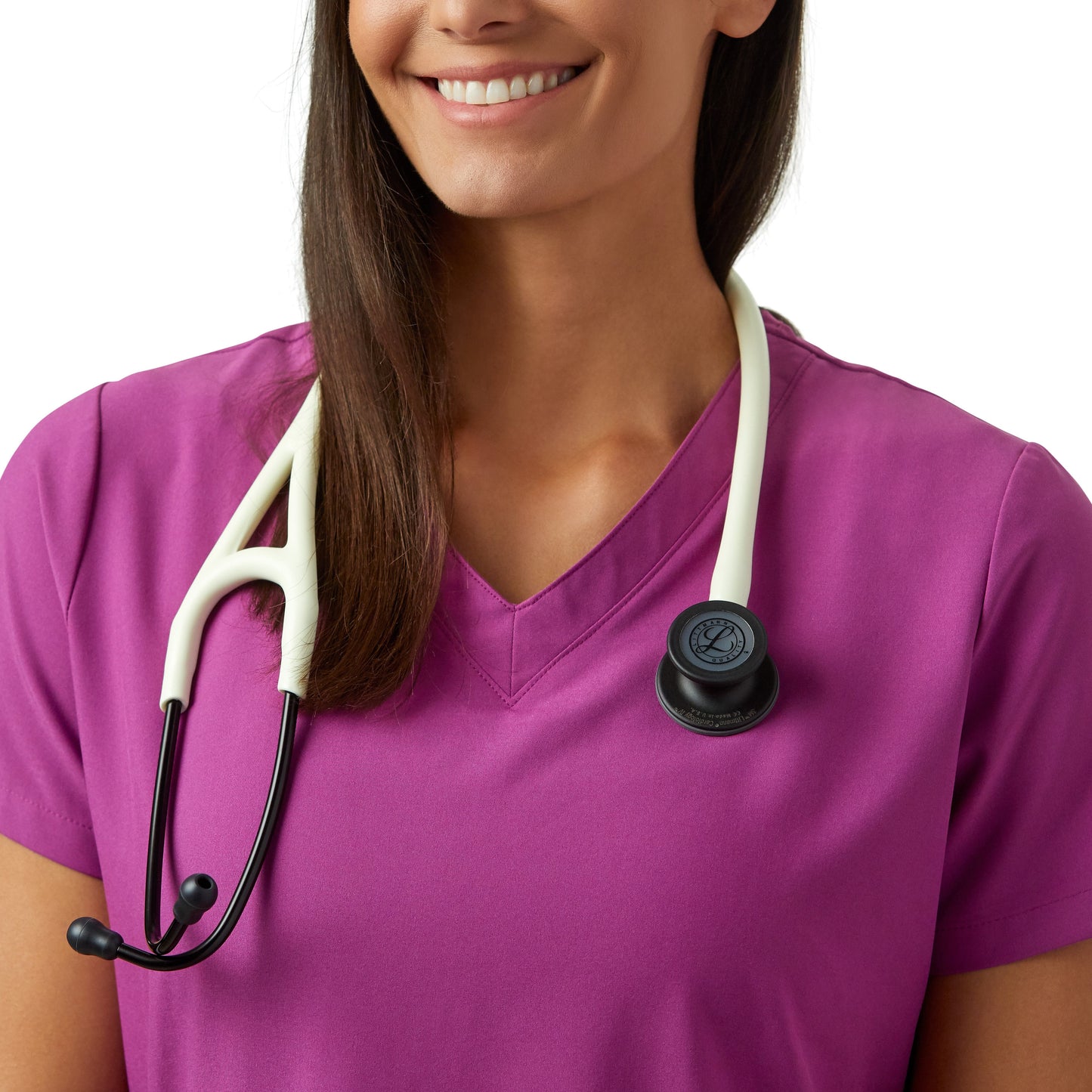 Littmann Cardiology IV Diagnostic Stethoscope: Satin Alabaster Tube 6186C - Littmann Stethoscopes