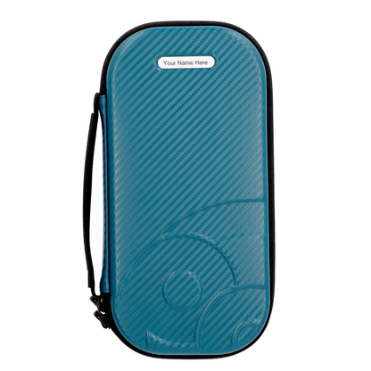 Pod Technical Classicpod Micro Stethoscope Case for Littmann Classic Stethoscopes - Caribbean Blue Carbon