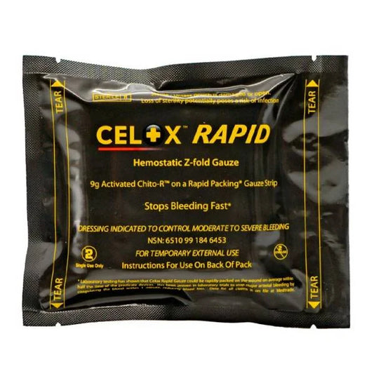 Celox Rapid Haemostatic Gauze - 5ft Z-Fold