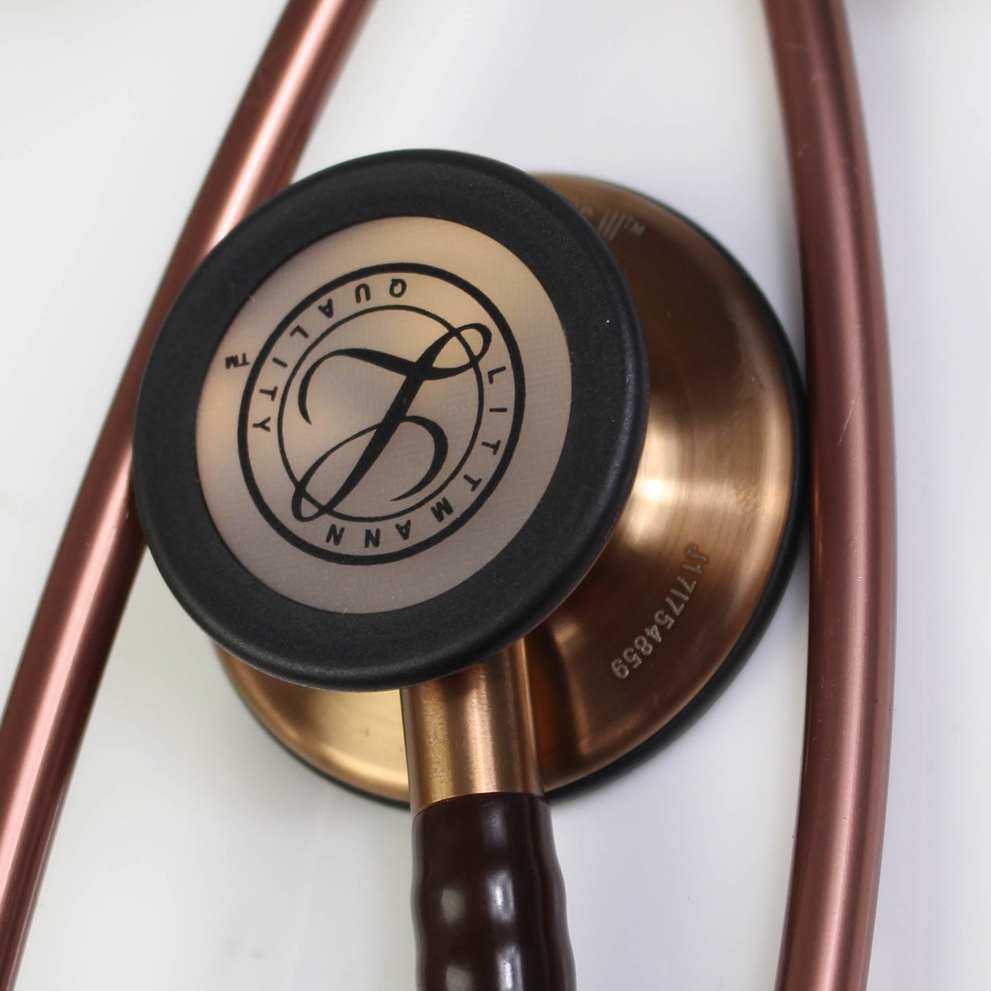Littmann Classic III Monitoring Stethoscope: Chocolate & Copper 5809 - Over Engraved - Littmann Stethoscopes
