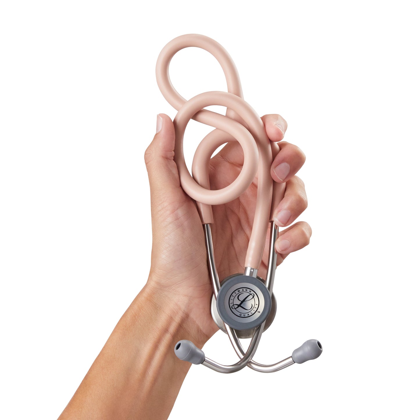 Littmann Classic III Monitoring Stethoscope: Satin Champagne Rose Tube 5910C - Littmann Stethoscopes